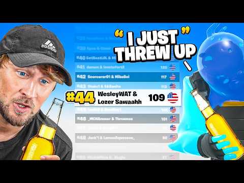 We Got Drunk & Played a Tournament!