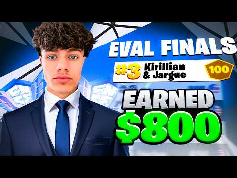 1st Place Evaluation Finals ($800) w/ Jargue 🏆