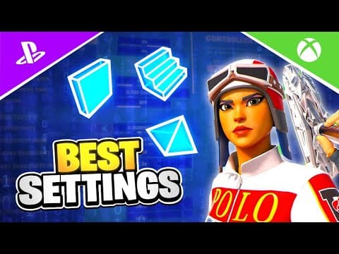 NEW BEST Controller Settings & Sensitivity in Chapter 6 (Fortnite Tutorial)