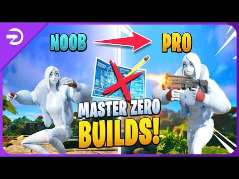 HOW To MASTER ZERO BUILDS!!  Noob - PRO!