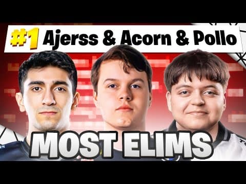 1ST PLACE FNCS PLAY-INS 🏆 (MOST KILLS!) | ft Pollo & Acorn