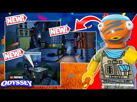 EXCLUSIVE First Look at EVERYTHING Coming to Batman x LEGO Fortnite Odyssey! (Update)