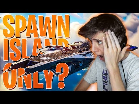 Fortnite But SPAWN ISLAND Only?