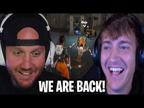 Ninja & TimTheTatMan Play Fortnite For The First Time Together In YEARS!