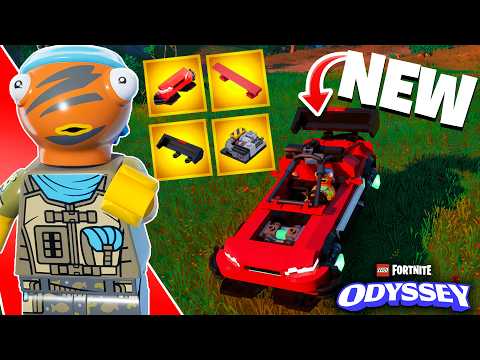 Day 3 of DAILY CONTENT! MORE PARTS From The Machinist in LEGO Fortnite Odyssey! (FREE!)