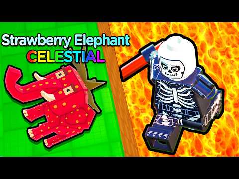 Getting EVERY CELESTIAL in Survive LAVA for Brainrots! (Fortnite)
