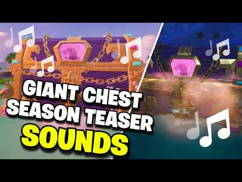 Fortnite | GIANT TREASURE CHEST TEASER AMBIENCE - Ch7S4