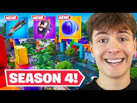 Clix's FIRST WIN of Fortnite Season 4!