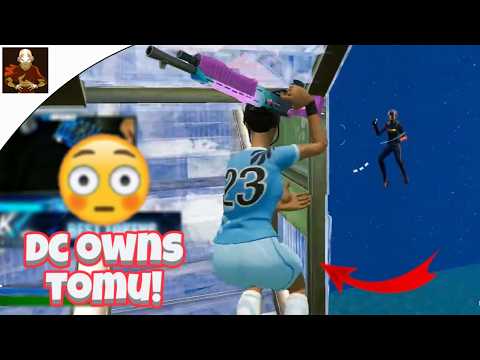 DCAWESOMER vs TOMU😳 (1v1 ZONEWARS) [FORTNITE TOKEN/WAGER]