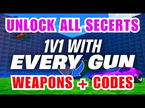 how to get every secret in 1v1 with every gun part 18