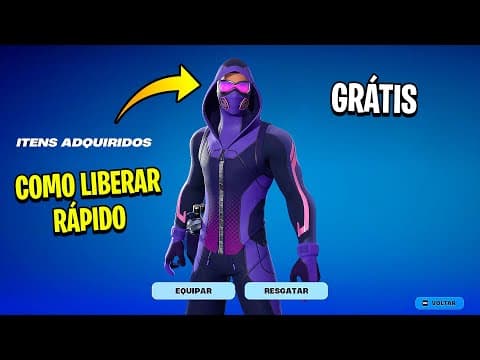 COMO CONSEGUIR RÁPIDO GRÁTIS SKIN "VIVIANO" NO FORTNITE