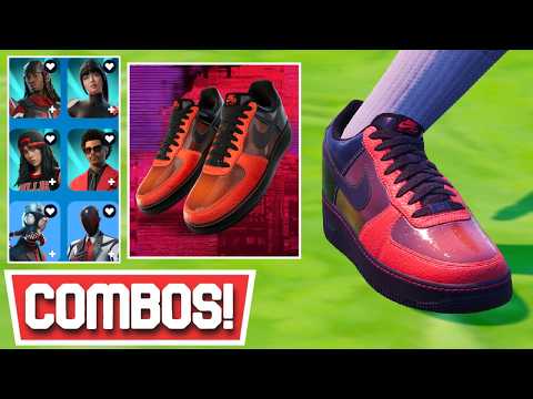 *NEW* BEST NIKE AIR FORCE 1 LOW 'SHIBUYA HALLOWEEN' KICKS COMBOS! | Fortnite