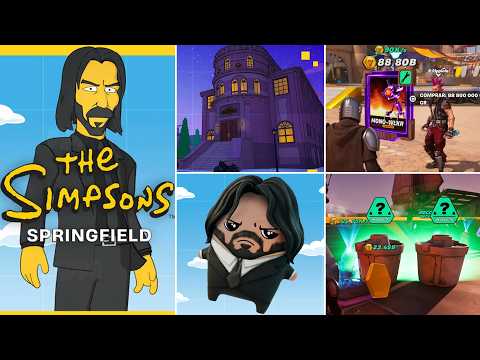 SKIN GRATIS DE JOHN WICK SIMPSONIZADO | AJUSTES EN DROID TYCOON, CICLOS DE REINICIOS y MÁS