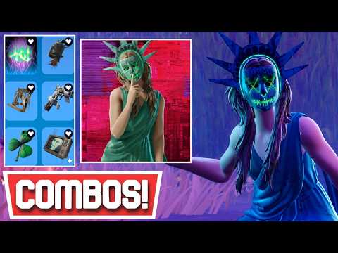 *NEW* BEST LADY LIBERTY SKIN COMBOS! | Fortnite