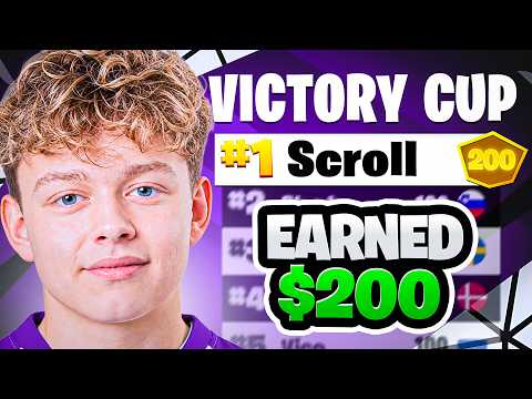 I WON THE SOLO CASH CUP ($200) 🏆