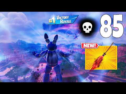 85 Elimination Squads "Zero Build" Gameplay Wins (NEW Fortnite Chapter 7 Season 4 PC)