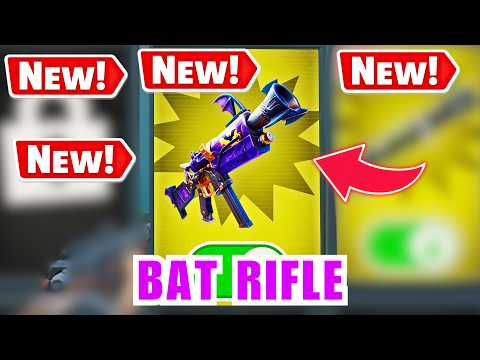 BAT RIFLE 1v1 With EVERY GUN Secrets Fortnite @hivecr8 hivecr8