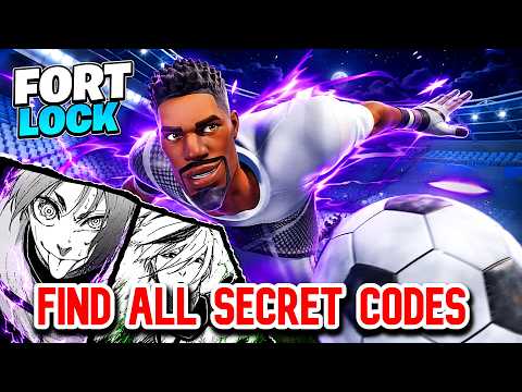 OTOYA & REO FORT LOCK SOCCER FOOTBALL MAP FORTNITE CREATIVE - FIND ALL SECRETS CODE (PART 1)