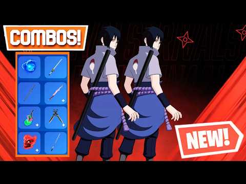 *NEW* BEST SASUKE UCHIHA Skin Combos - Fortnite (2026!)
