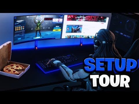 I GOT MY FIRST PC! (Gaming Setup TOUR)