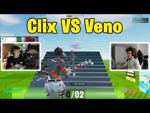 Clix VS Veno 1v1 Buildfights