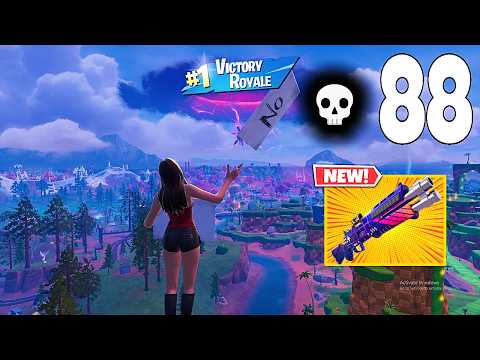 88 Elimination Squads "Zero Build" Gameplay Wins (NEW Fortnite Chapter 7 Season 4 PC)