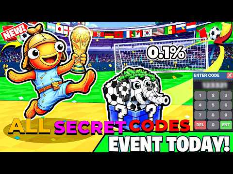 LASTEST (NEWEST) SECRET CODES IN KICK A LUCKY ROT (FORTNITE) PART 2