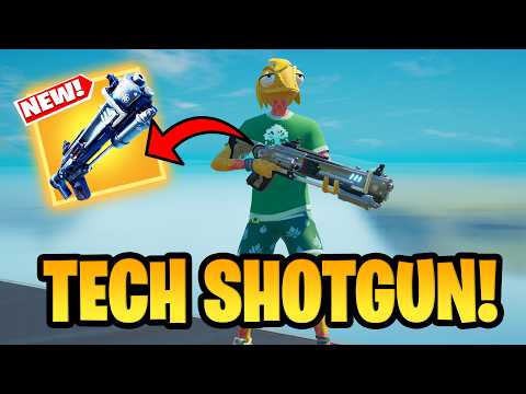 NEW Tech Shotgun in 1vs1 with every gun Fortnite