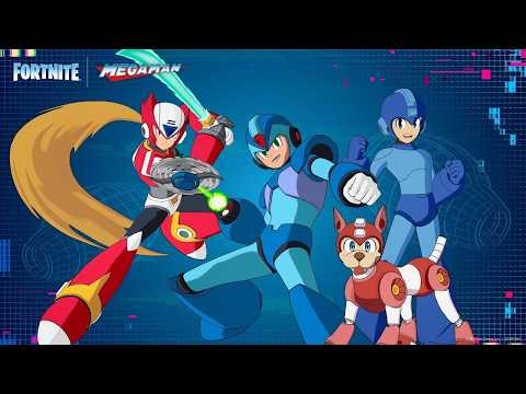 NUEVO TRAILER | Fortnite x MEGAMAN | FORTNITE BATTLE ROYALE GAME