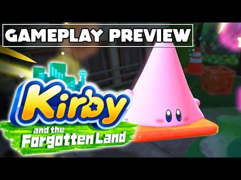 Kirby and the Forgotten Land - Cute AND Powerful - Nintendo Switch