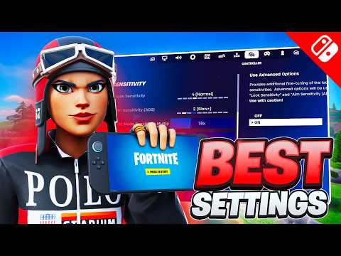 *NEW* BEST Nintendo Switch SETTINGS For Chapter 7! (Fortnite Settings Explained)