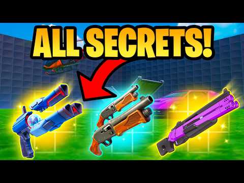 How To Get Every Secret in 1vs1 with every gun Fortnite [NEW Makeup Shotgun]