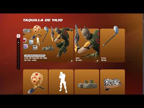 TIENDA HOY -  TAQUILLA " Yajo " - SKIN " Kurohomura "  -  SKIN  " Robellón "  - 29/07/26
