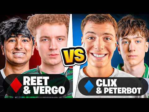 I Played a 2v2 Against CLIX & PETERBOT...