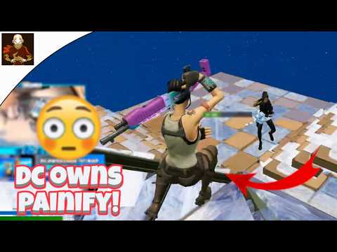 DCAWESOMER vs PAINIFY😳 (1v1 ZONEWARS) [FORTNITE TOKEN/WAGER]