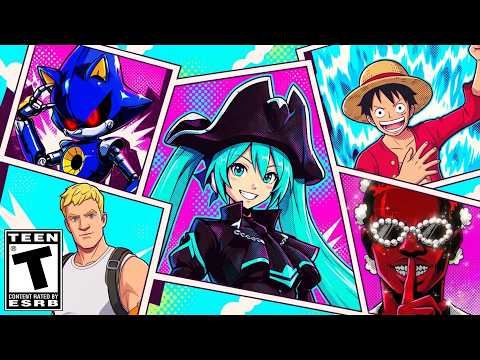 Full Anime BATTLE PASS Official Reveal - Fortnite