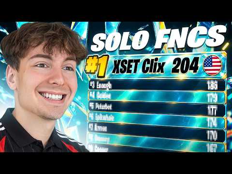 Clix QUALIFIES for Solo FNCS Grand Finals 🏆