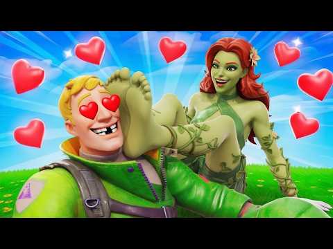 I Pretended To Be POISON IVY In Fortnite (Summer Batman)