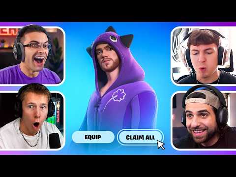 STREAMERS REACT TO THE MONGRAAL ICON SKIN!