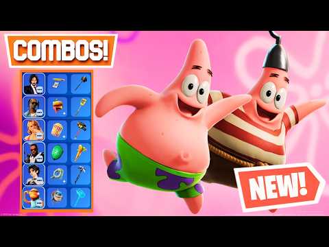 BEST PATRICK STAR SIDEKICK COMBOS (FORTNITE x SPONGEBOB!)