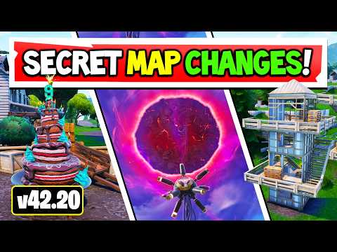 NEW Map Change in Fortnite v42.20 You Missed! (OG Season X)