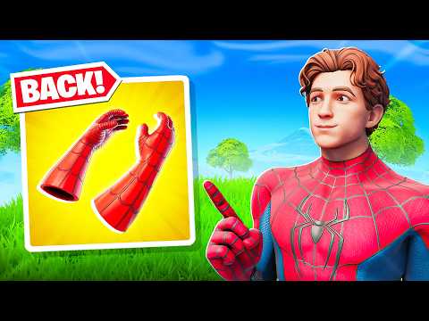 The Spiderman Web Shooters Are Back In Fortnite Season 3