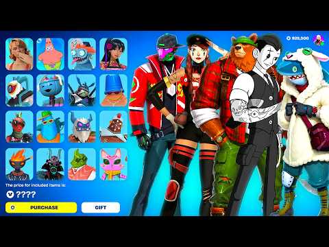 ALL NEW Leaked Fortnite Future Skins (Toon Midas, Halloween, Winterfest, SpongeBob Ice Spice)