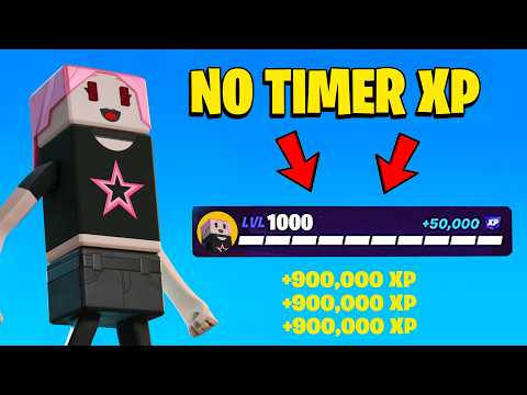 Fortnite *NO TIMER* AFK XP MAP To LEVEL UP FAST in Chapter 7 Season 4! (222,000 XP!)