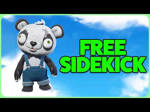 How To Earn A FREE Sidekick in Fortnite This Week! (P.A.N.D.A. Team Jr.)