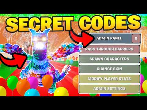 NEW 2026 SECRET ADMIN Codes In Fortnite Steal The Brainrot New Years Event Update (New Secret Codes)