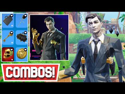 *NEW* BEST FRACTAL MIDAS SKIN COMBOS! | Fortnite
