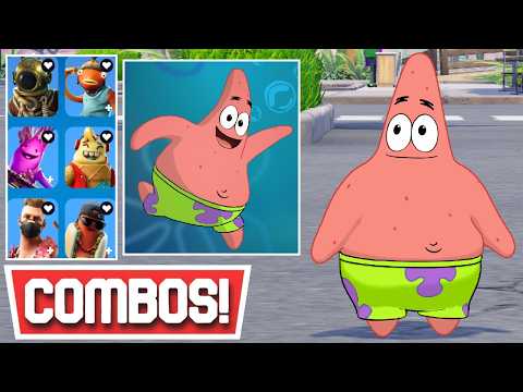 *NEW* BEST PATRICK STAR SIDEKICK COMBOS! | Fortnite