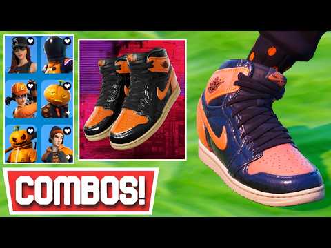 *NEW* BEST AIR JORDAN 1 RETRO HIGH OG 'SHATTERED BACKBOARD 3.0' KICKS COMBOS! | Fortnite