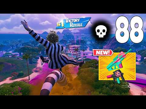 88 Elimination Squads "Zero Build" Gameplay Wins (NEW Fortnite Chapter 7 Season 4 PC)